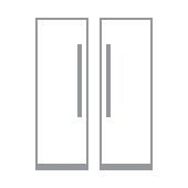 Two columns, separated.