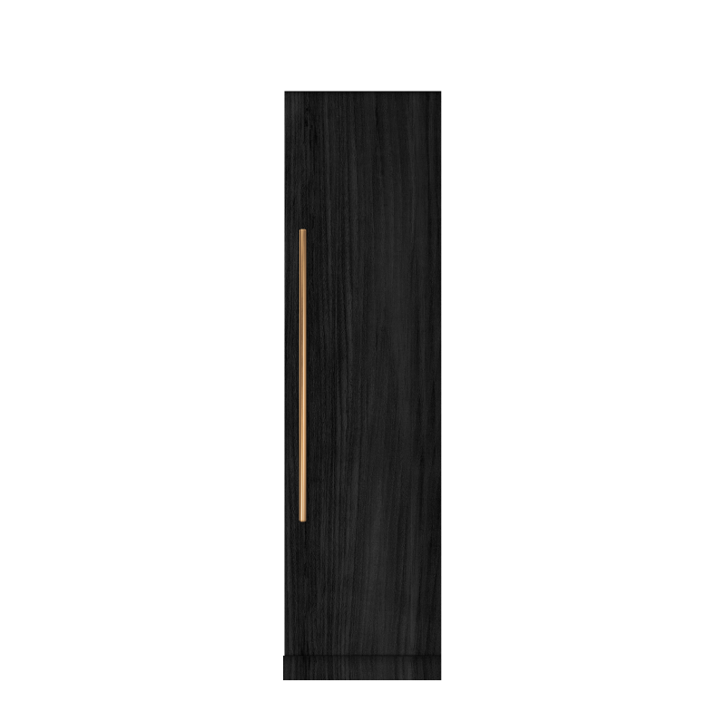 A single panel-ready column freezer.