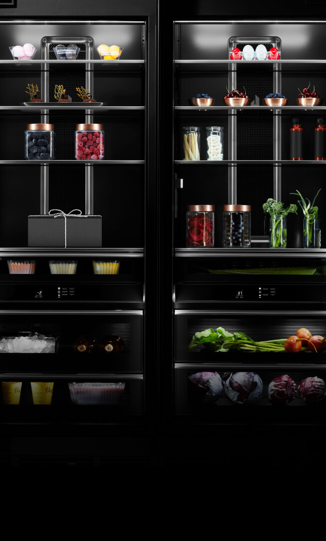 The interior of two Columns, filled with fine ingredients and luxury dishware.  The interior of two Columns, filled with fine ingredients and luxury dishware.