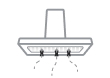An icon of island canopy ventilation.