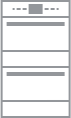 An icon of a double wall oven.
