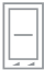 An icon of an induction custom cooktop module.