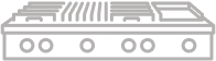 An icon of a 48-inch rangetop.