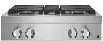 A NOIR™ Rangetop.