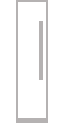 An icon of an 18-inch column refrigerator.