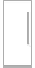 An icon of a 30-inch column refrigerator.