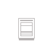 An icon of an undercounter beverage center.