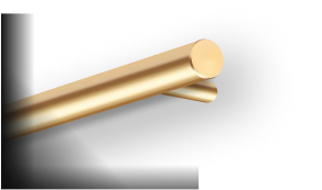 An icon of a brass custom handle.