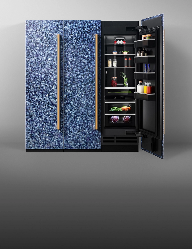 A set of three columns paneled with Elements Collection panels.