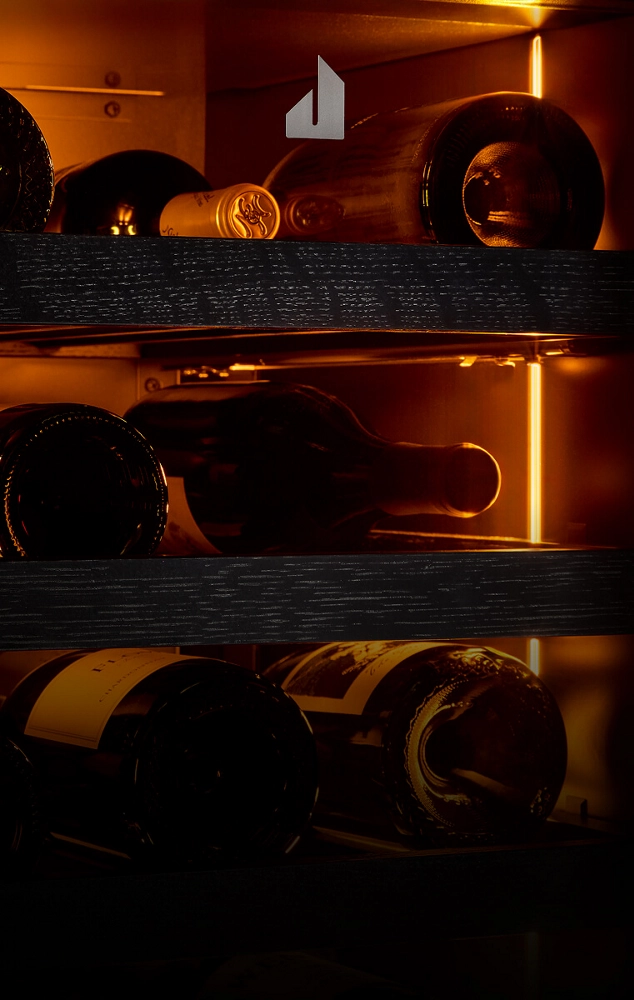 The interior of a wine column.
