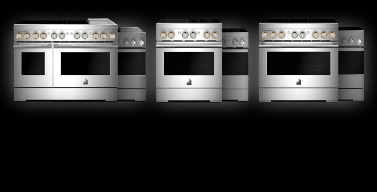 A collection of JennAir® Professional-Style Ranges