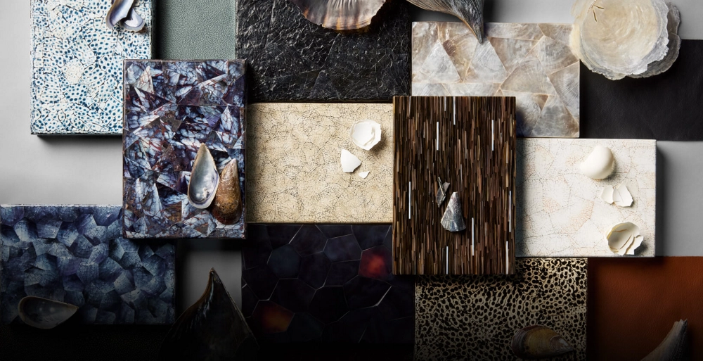 A collection of Elements Collection swatches