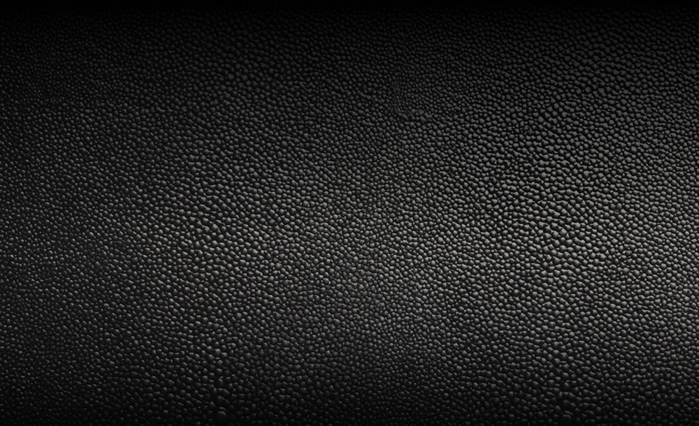 A close up of the Caviar leather texture and color.