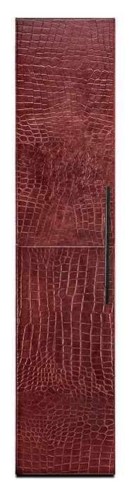 A Croc leather Cuts Collection panel.