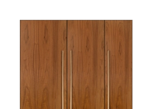 A set of wooden panels