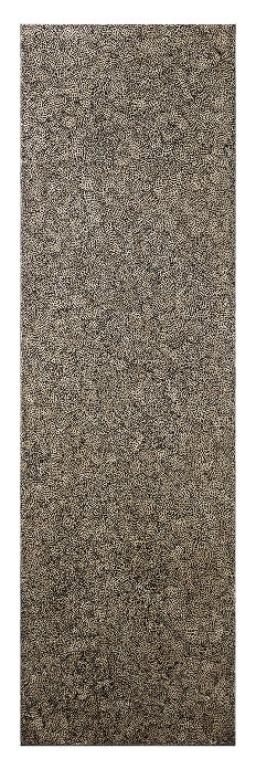 A 24-inch column panel in Eggshell Snakeskin Black