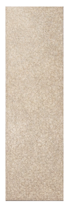 A 24-inch column panel in Eggshell Crackle Taupe
