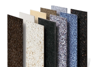 A series of panels from the Elements Collection
