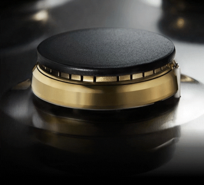 An unlit Dual-Stacked PowerBurner.