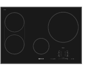 A JennAir® 30-inch induction with tap touch cooktop pair.