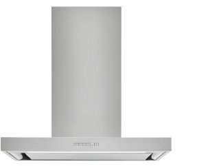 A JennAir® 30-inch low-profile hood pair. 