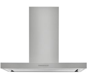 A JennAir® 36-inch low-profile hood. 