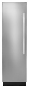 24" Built-In Column Freezer with NOIR™ Panel Kit, Left Swing