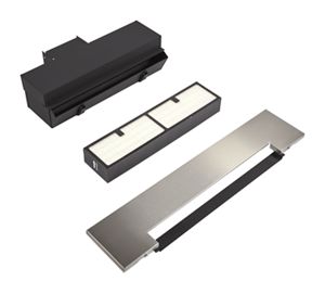 Range Ductless Downdraft Vent Kit, Stainless Steel